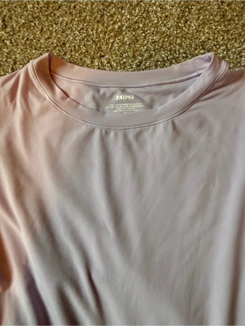 SKIMS Fits Everybody T-shirt Bodysuit in Lily
